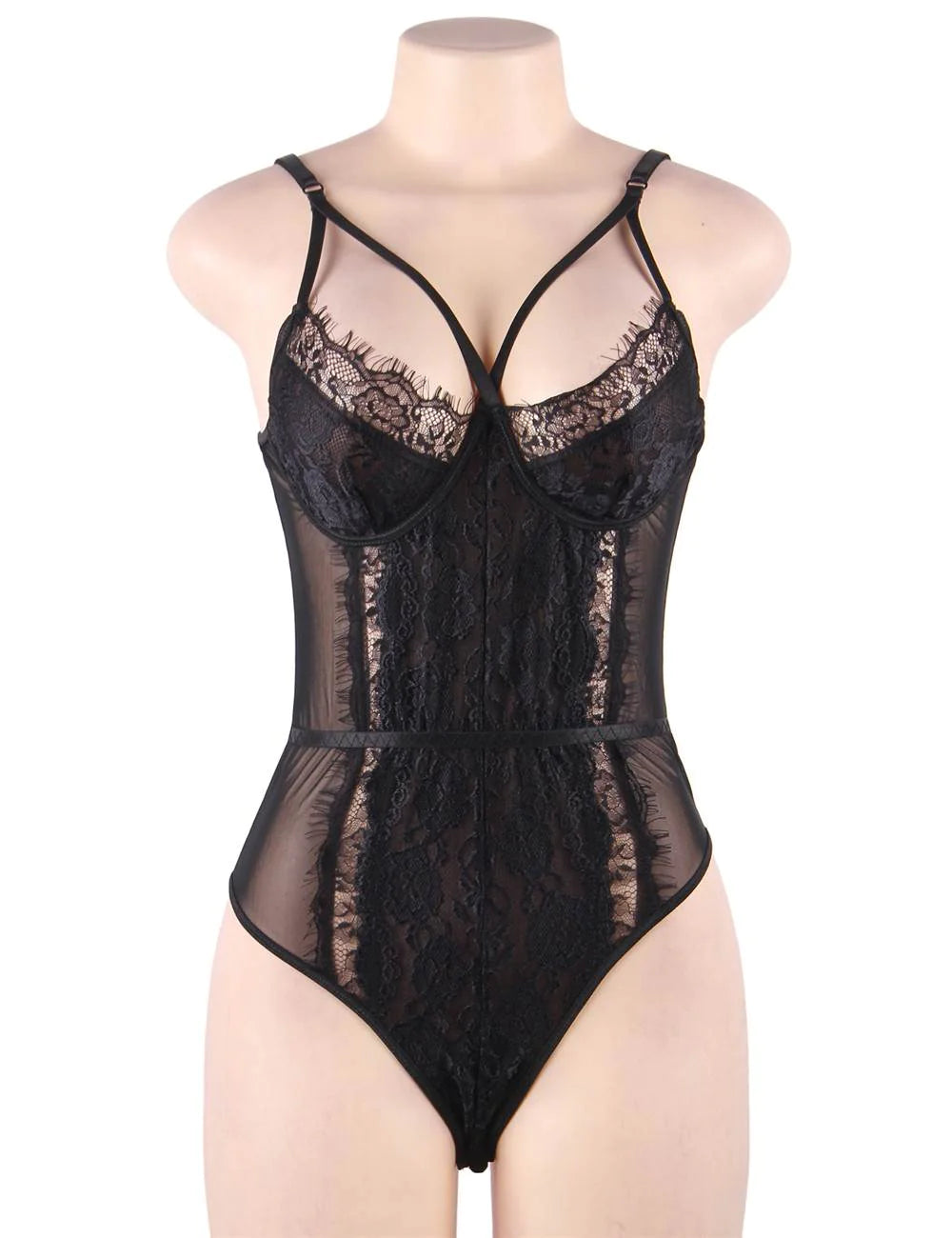 Concealed women's underwear bodysuit