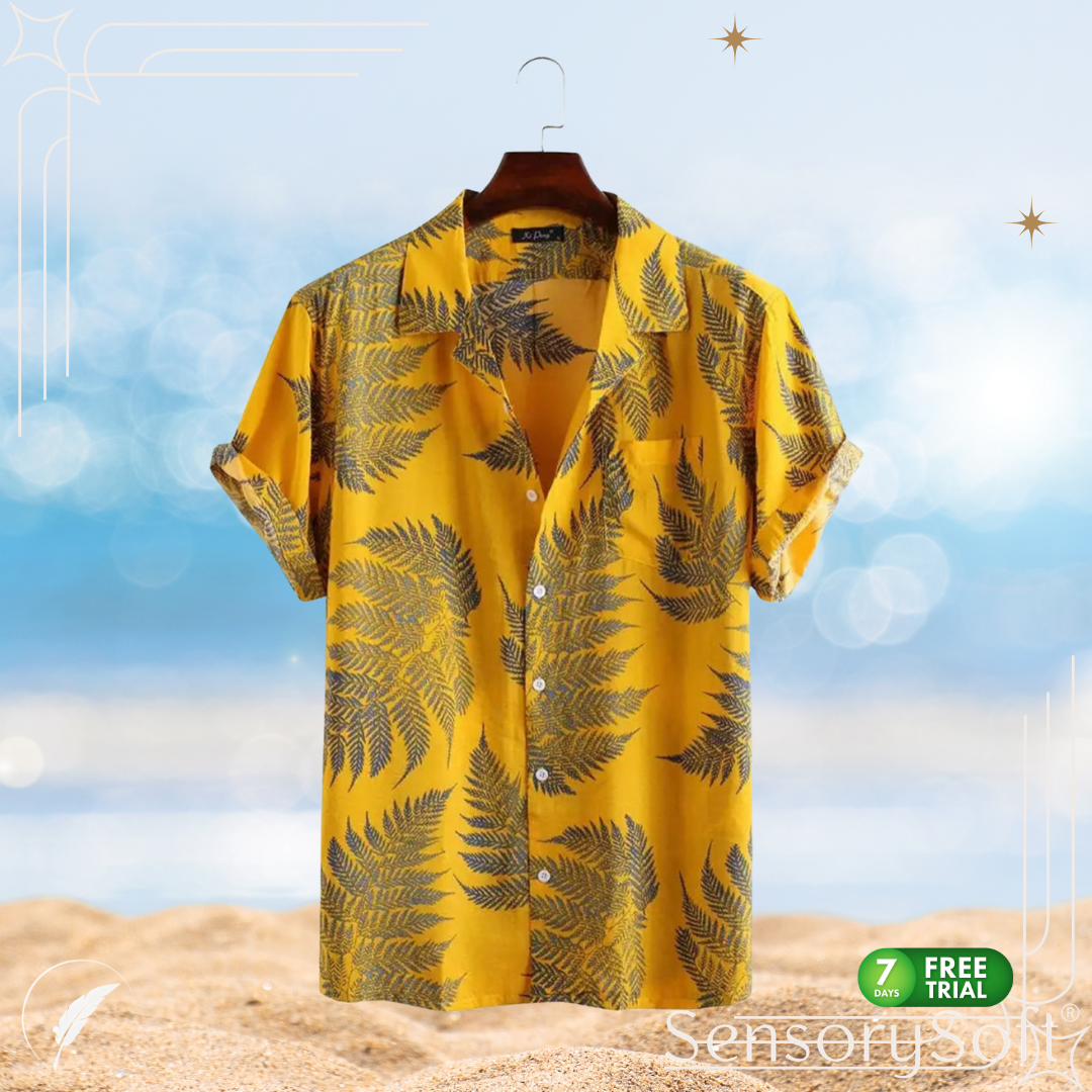 Hawaiian Casual Shirt Mens