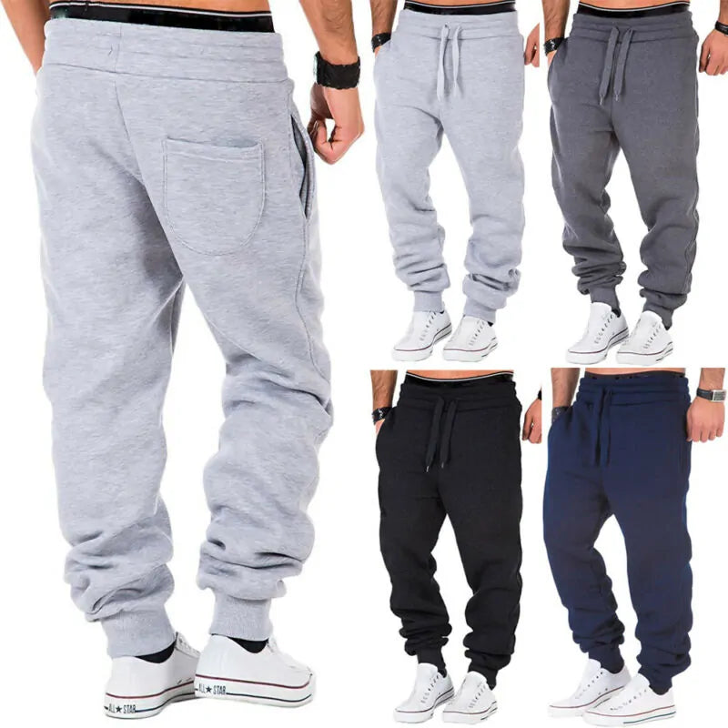 2025 Men's Fashion Loose Sport Gym Joggers: Slim Fit Sweatpants