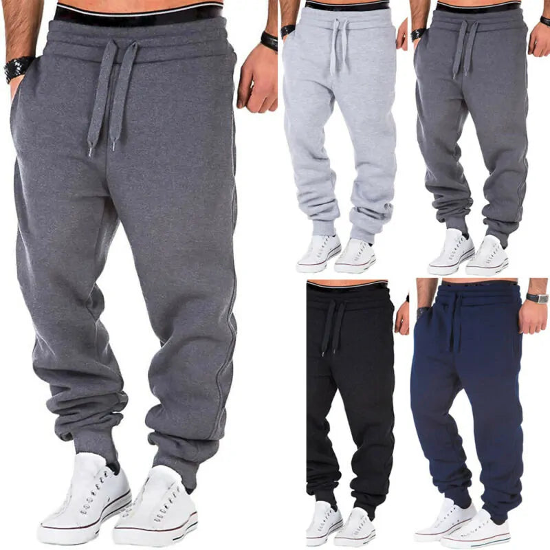 2025 Men's Fashion Loose Sport Gym Joggers: Slim Fit Sweatpants