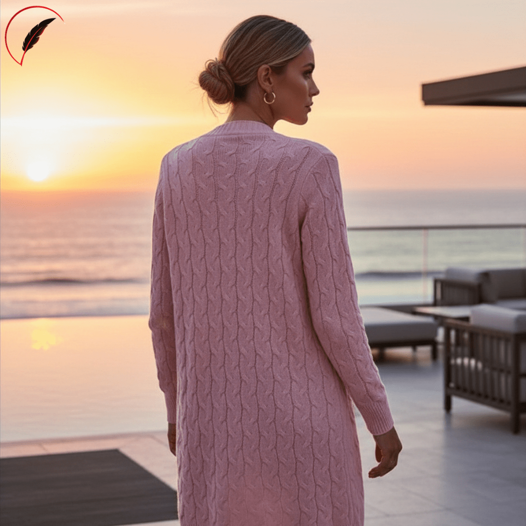 Coastal Luxe Cable Knit Cardigan
