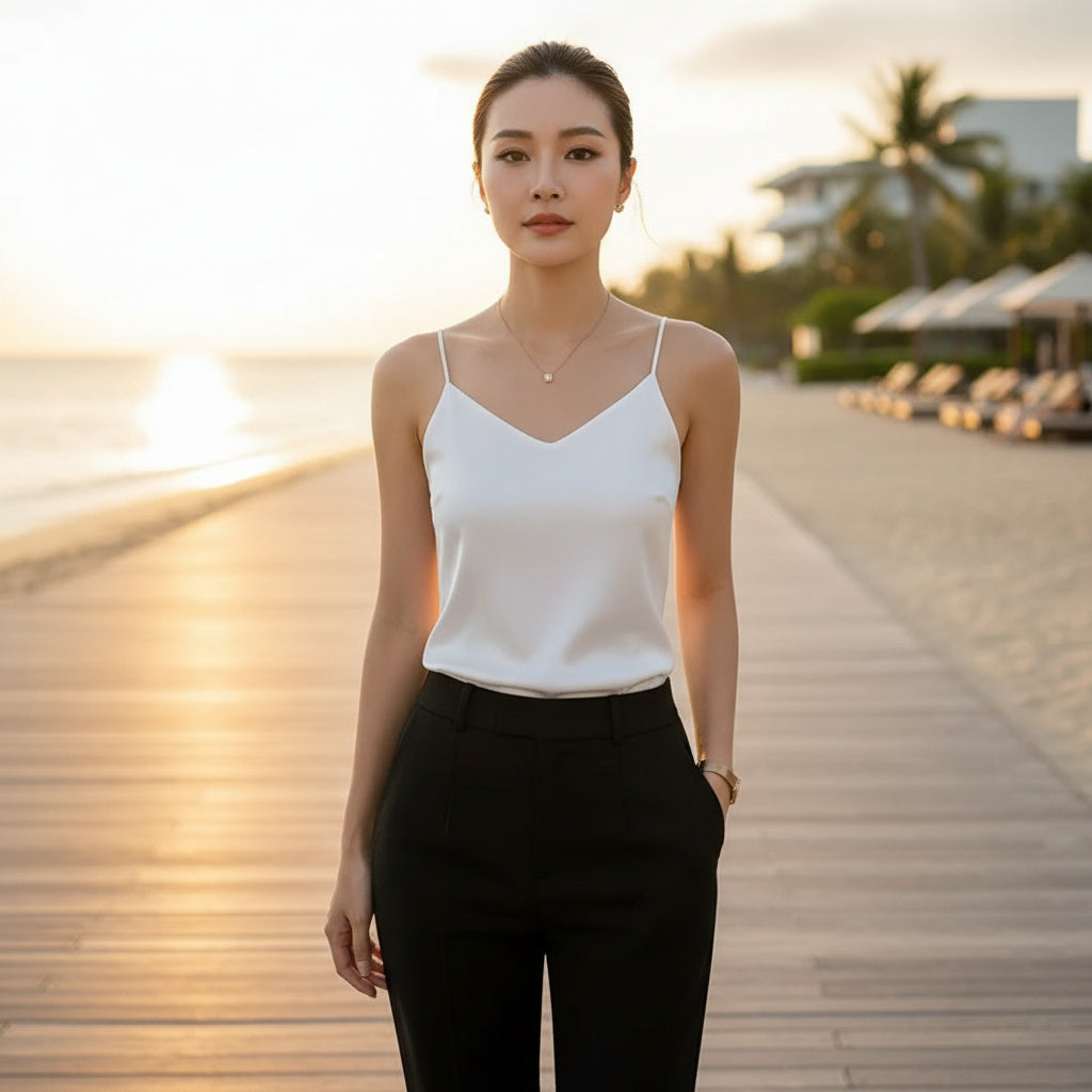 Luna Luxe Satin Cami