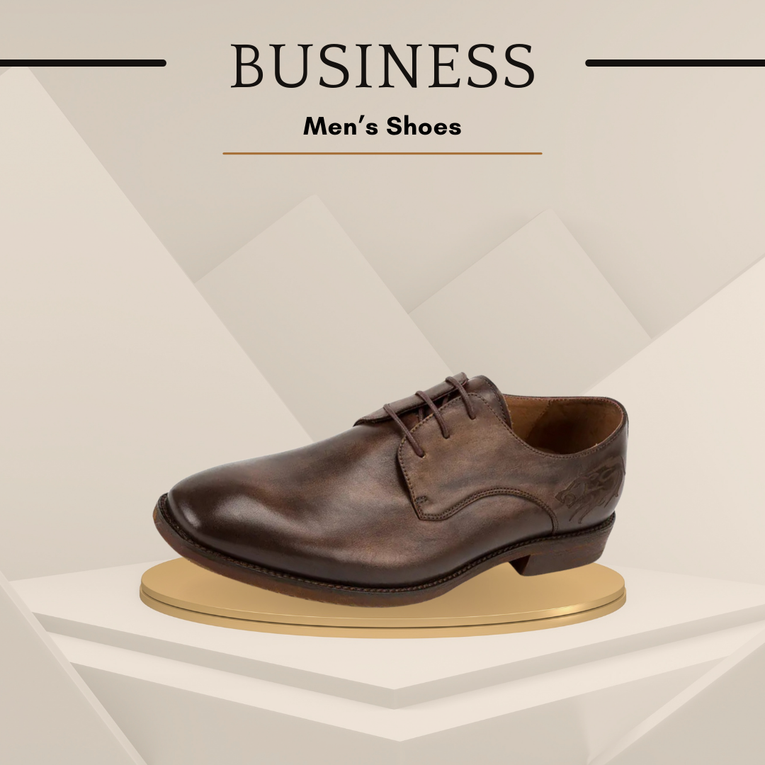 Retro Derby Shoes for Business Attire - Timeless Sophistication for the Modern Gentleman