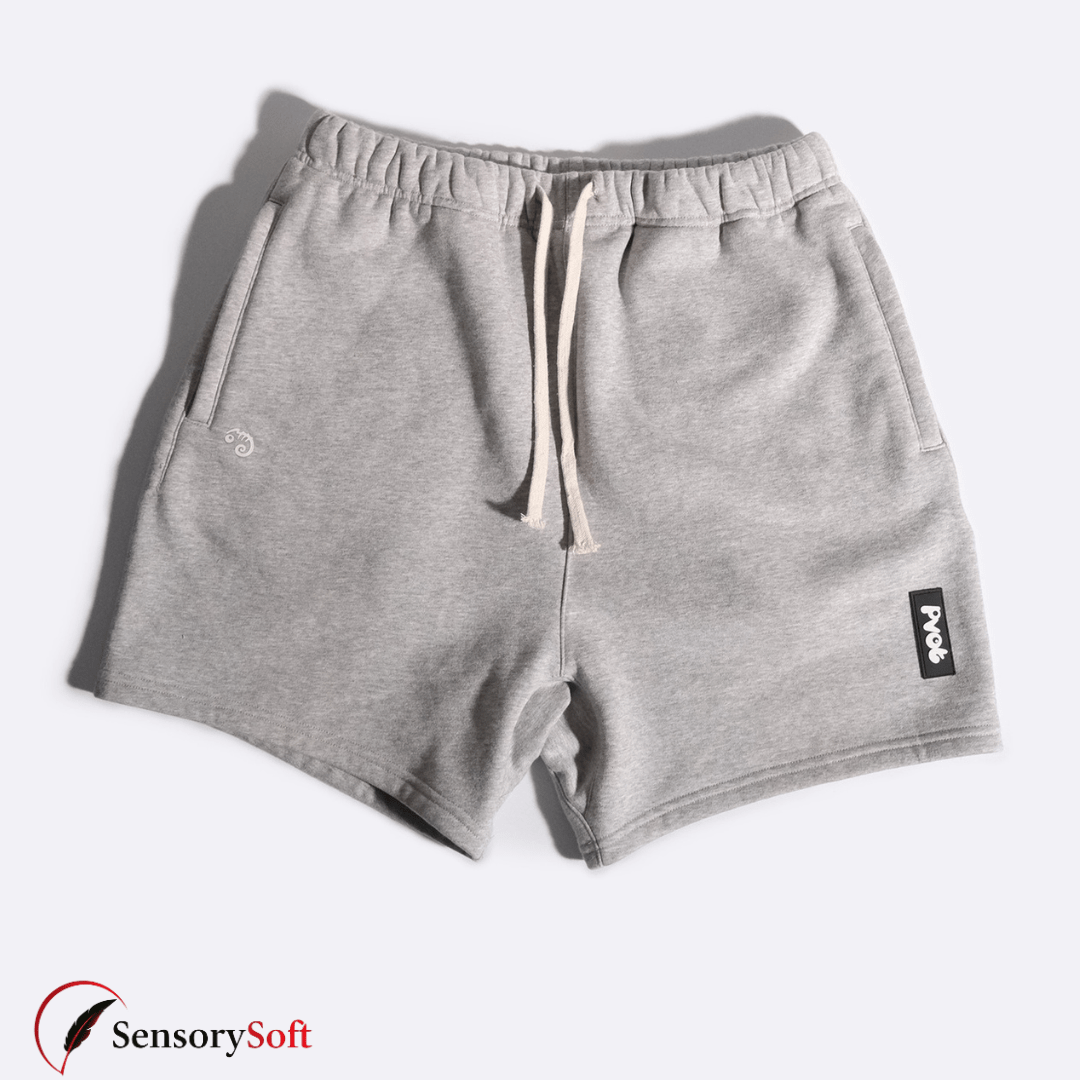 Men's Solid Color Loose Fitness Training Shorts