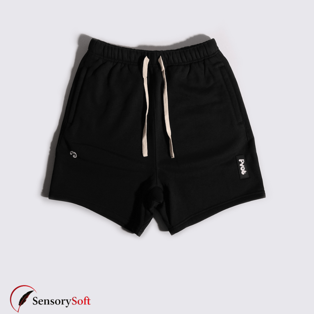 Men's Solid Color Loose Fitness Training Shorts