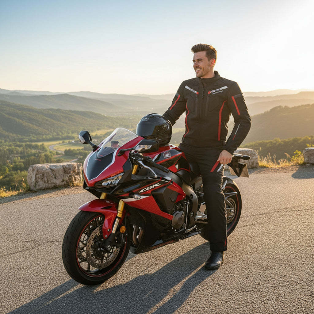 Waterproof and Warm Motorcycle Knight Jacket and Pants