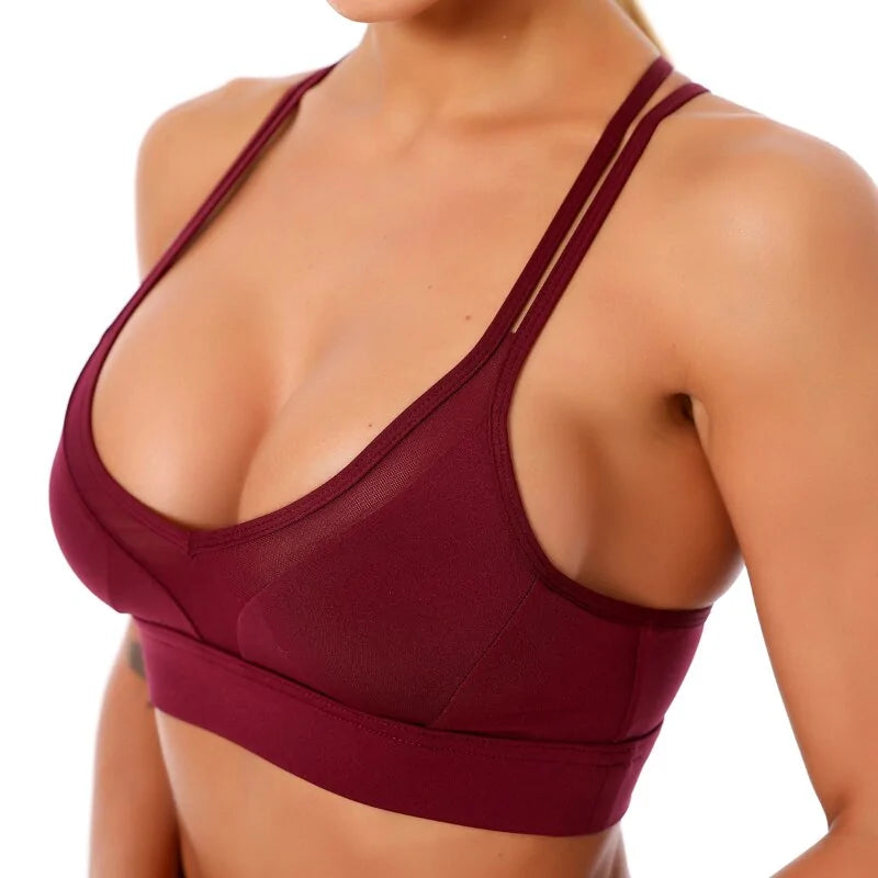 Sports Breathable Shockproof Bra