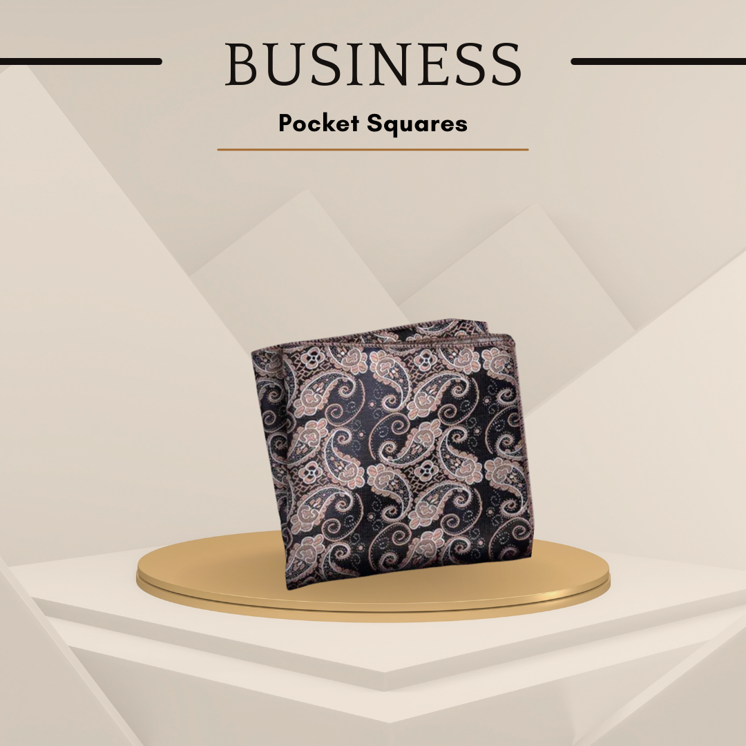 Men's Silk Pocket Squares – No10 Brown Plaid