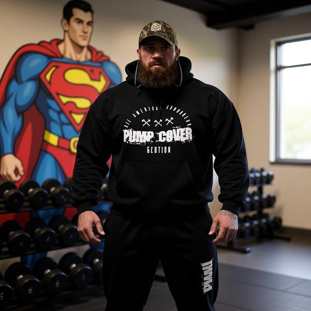 Men's Hooded Pullover Fitness Running Sweater