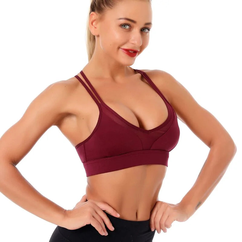 Sports Breathable Shockproof Bra