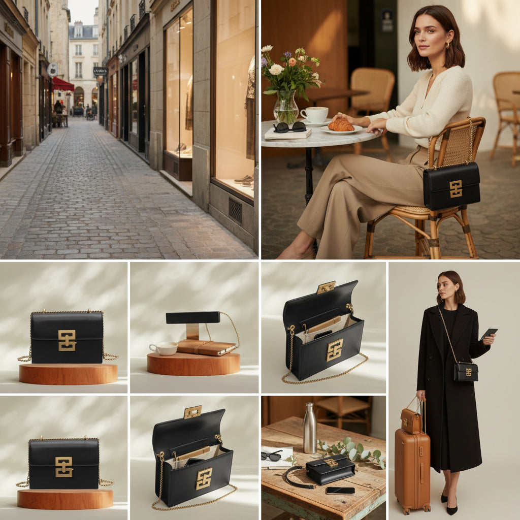 Monaco Retro Chain Bag