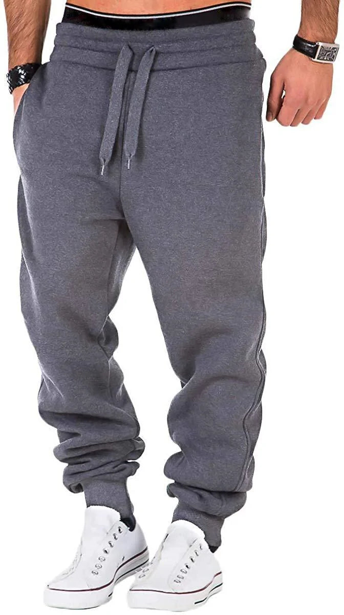 2025 Men's Fashion Loose Sport Gym Joggers: Slim Fit Sweatpants