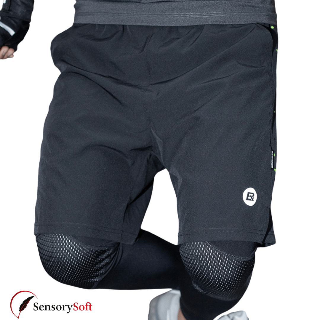 Men's Fitness Running Gym Shorts with Inner Lining