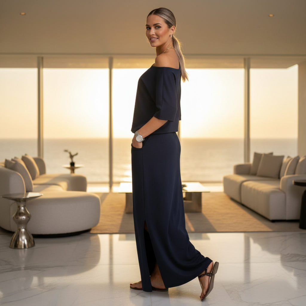 Summer Long Sleeve Dress