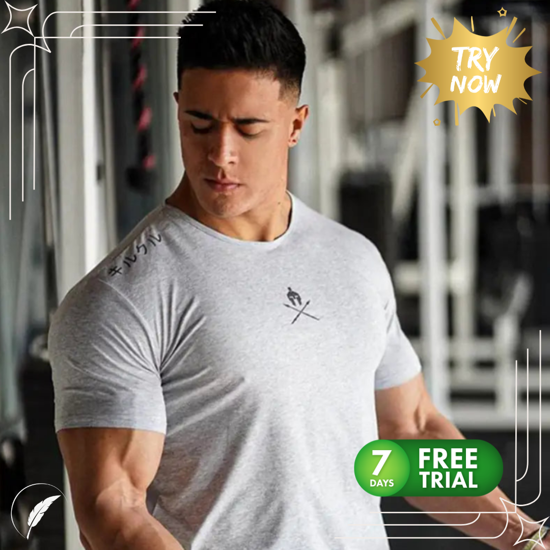 Men T-Shirts Fashion Summer Bodybuilding Tees