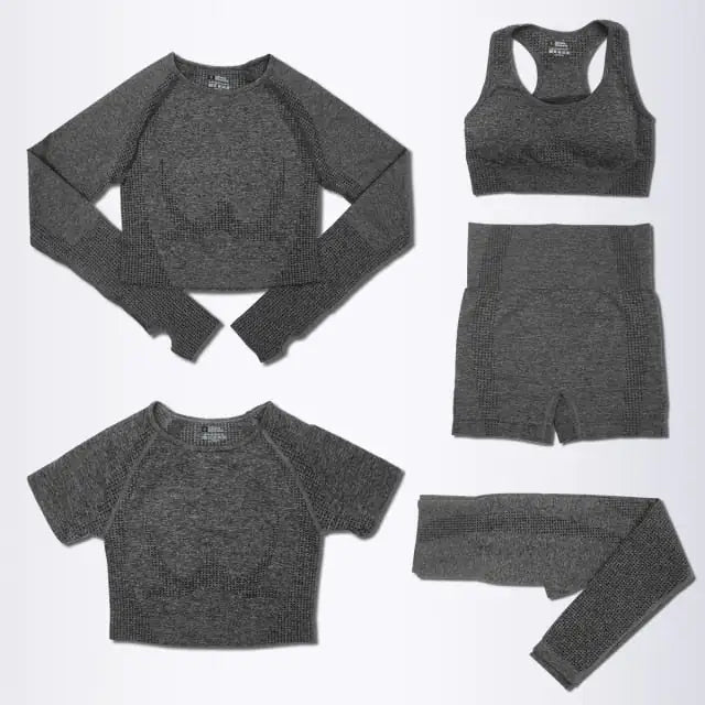 Women's 5 Piece Yoga Set