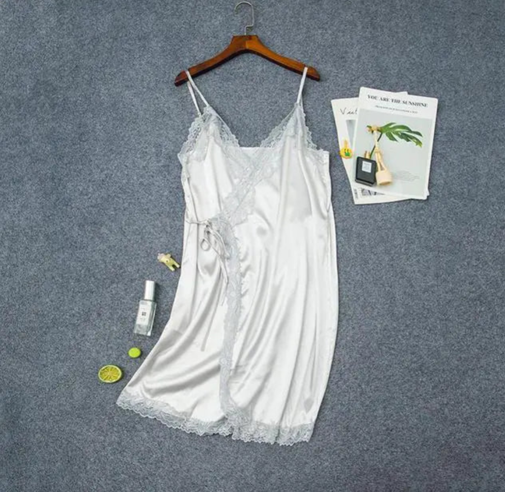 New Ladies Silky Sling Nightdress