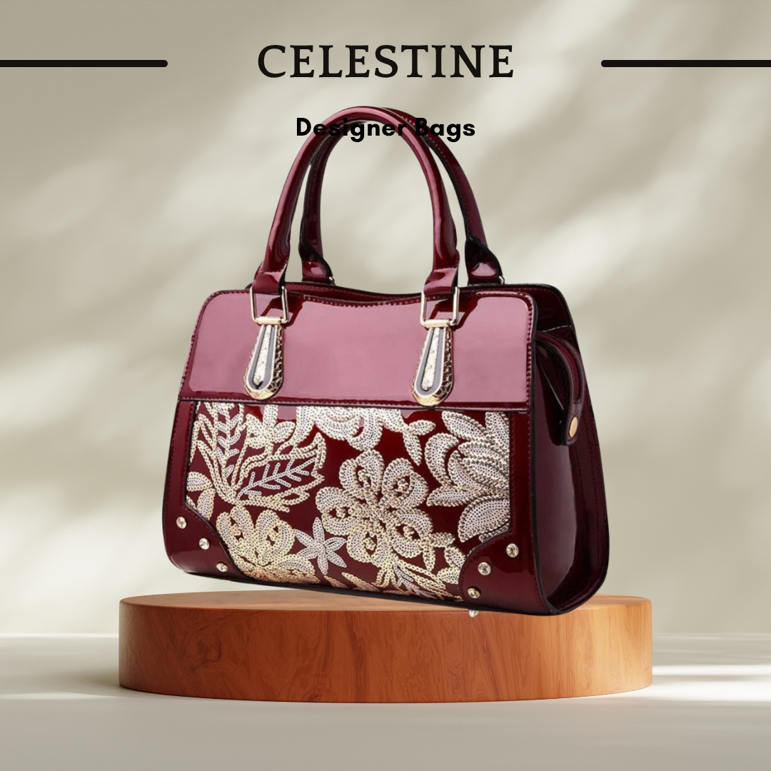 Celestine Embroidered Statement Bag