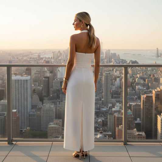 The Élan™ Halter Tailored Set