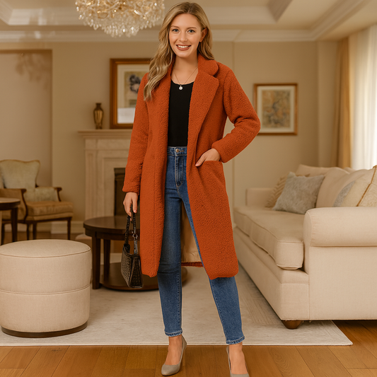 Women's Solid Color Lapel Jacket Fashion Trend