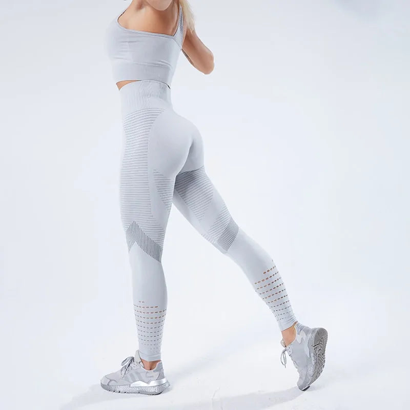 Seamless High Waist Push-Up Leggings