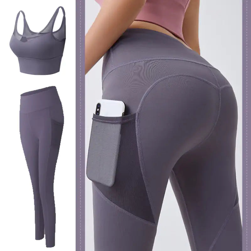 High-Waisted Active Body Shaping Leggings