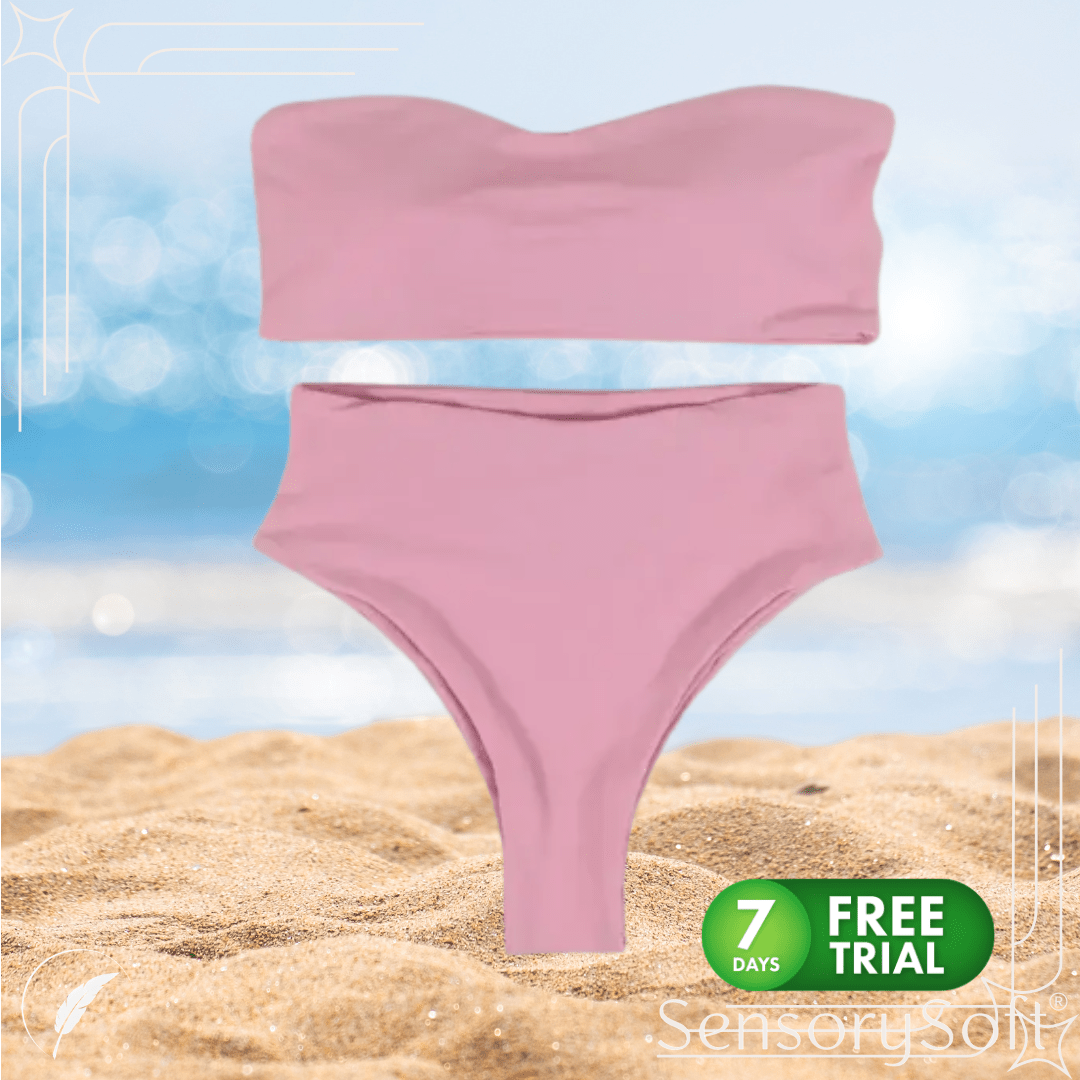 Bikini Boob Tube Swimwear Set - SensorySoft