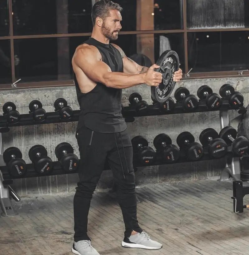Bodybuilding Fitness Sleeveless Vest - SensorySoft