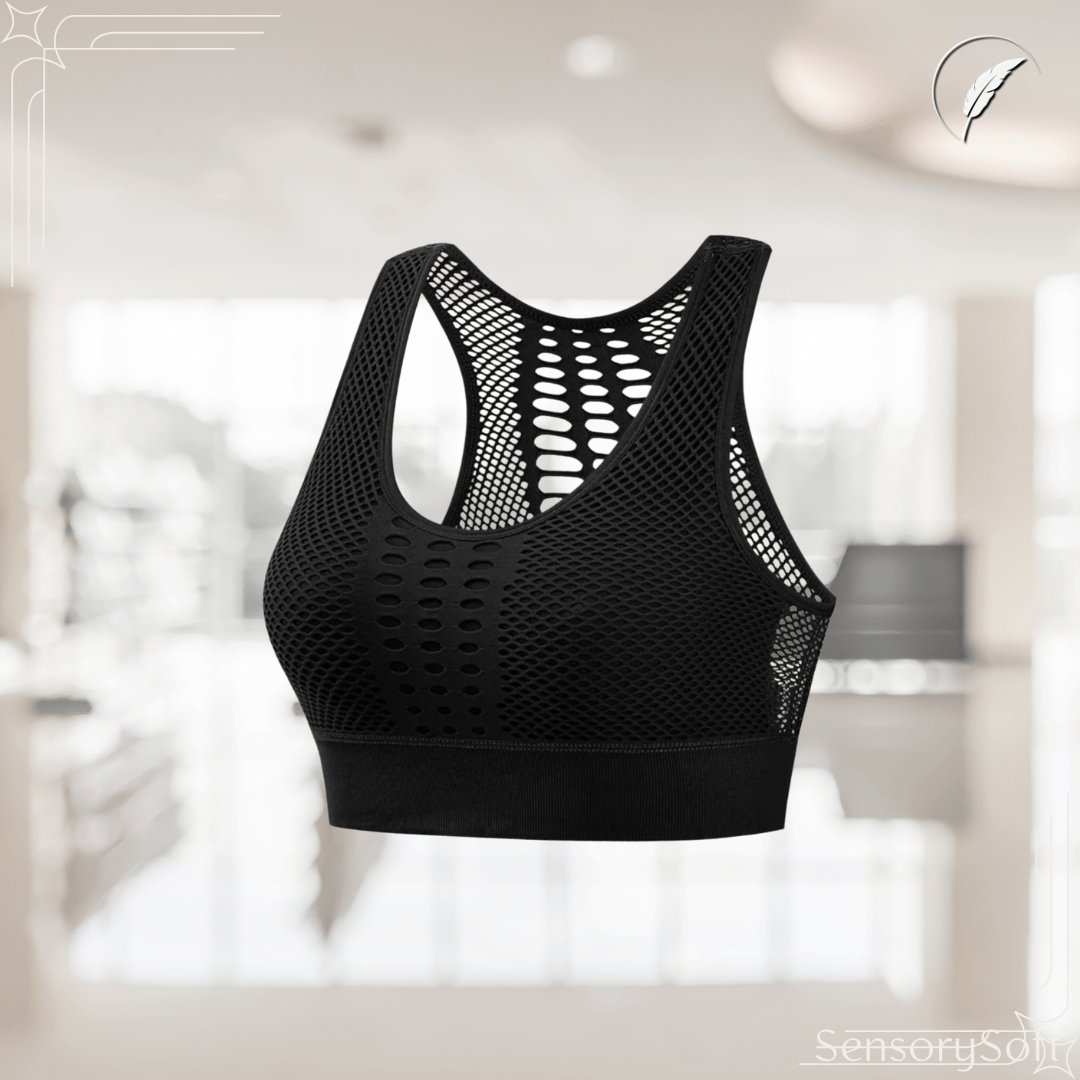 Breathable Comfort Unwired Sports Bra - SensorySoft
