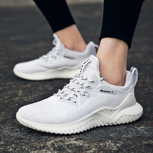 Breathable Mesh Running Shoes – Unisex Lightweight Comfort for Everyday Performance - SensorySoft