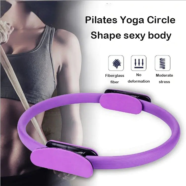 38cm Yoga Fitness Ring Circle – Strength, Flexibility; Fun in Every Workout!