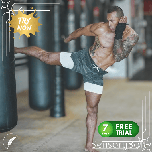 Camo Running Shorts Men - with Pockets - SensorySoft