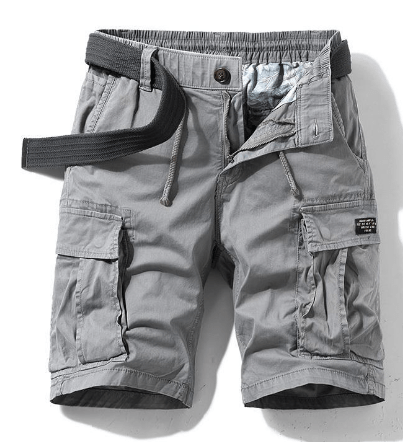 Men's Summer Cotton Tactical Cargo Shorts