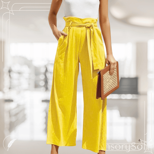Casual Cotton Linen Summer Pants - SensorySoft