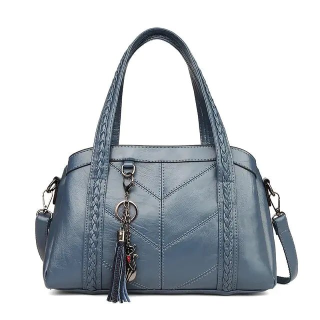 Casual Elegant Handbag – Light Blue - SensorySoft