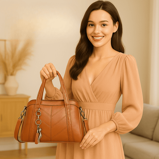 Casual Elegant Handbags – In Beautiful Brown - SensorySoft