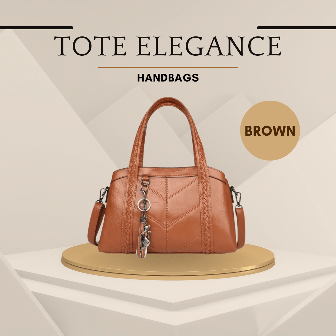 Casual Elegant Handbags – In Beautiful Brown - SensorySoft