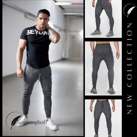Casual Fitness Joggers – Stylish, Functional, and Ultra - Comfortable - SensorySoft