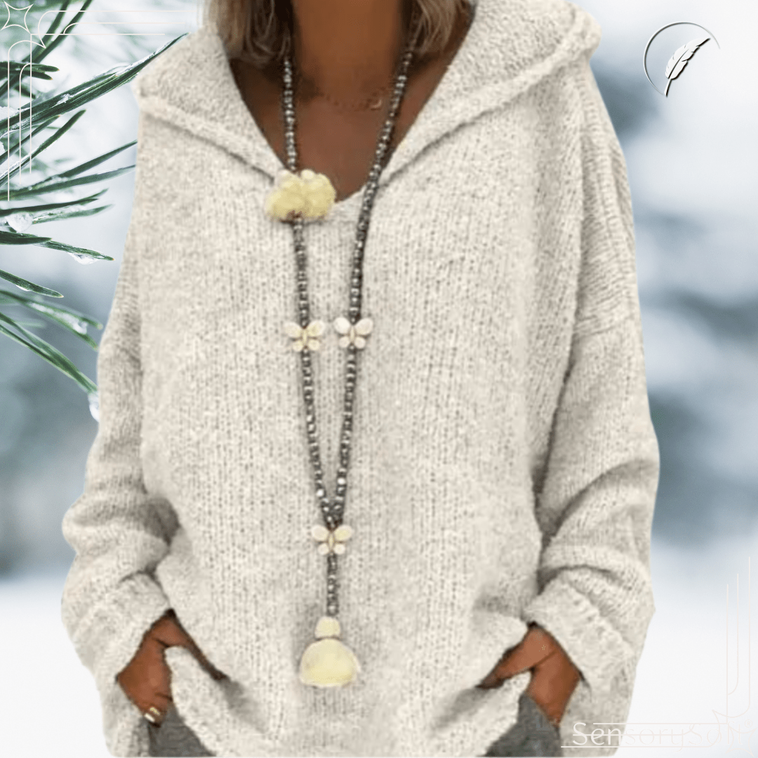Casual Hoodie Sweatshirt – Versatile and Effortlessly Chic - SensorySoft