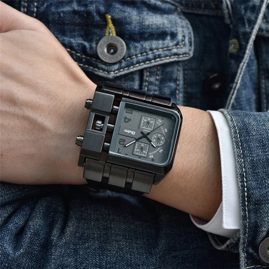 Casual Square Wristwatch - SensorySoft
