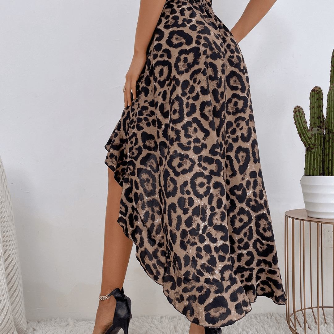 Casual Trend Irregular A - Line Printed Skirt - SensorySoftShop