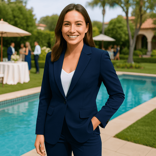 Chic Modern Business Suit – Inspired Elegance for the Empowered Woman of Today - SensorySoft