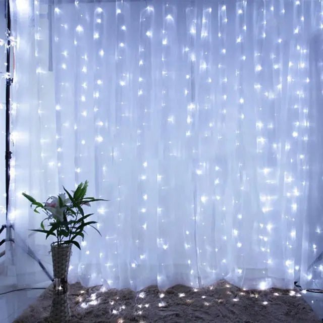 Christmas Curtain Lights - SensorySoftShop