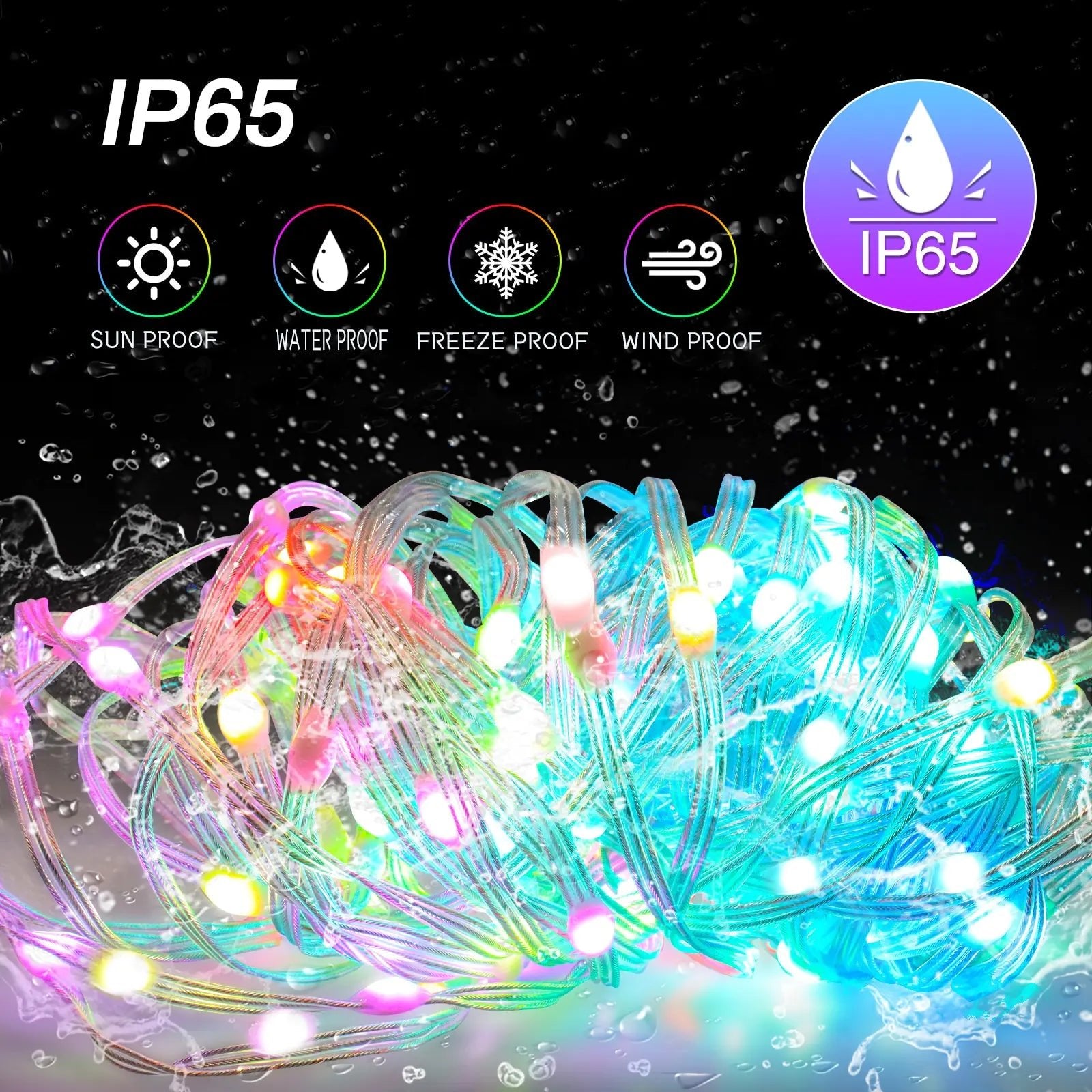 Christmas Decoration Lights - SensorySoftShop
