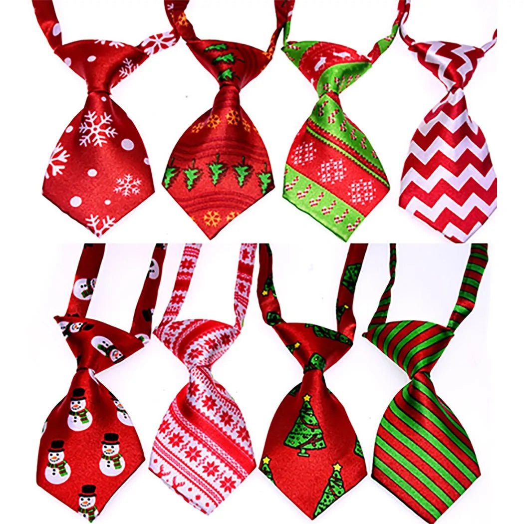 Christmas Dog Necktie - SensorySoftShop
