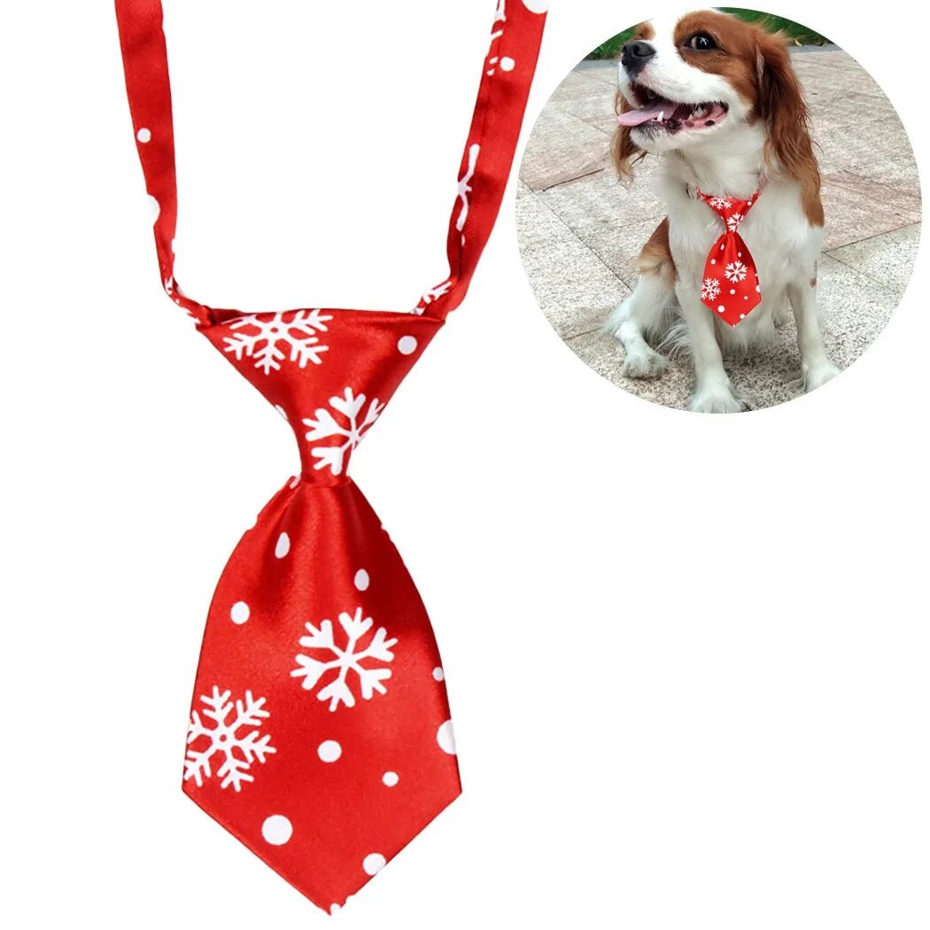 Christmas Dog Necktie - SensorySoftShop