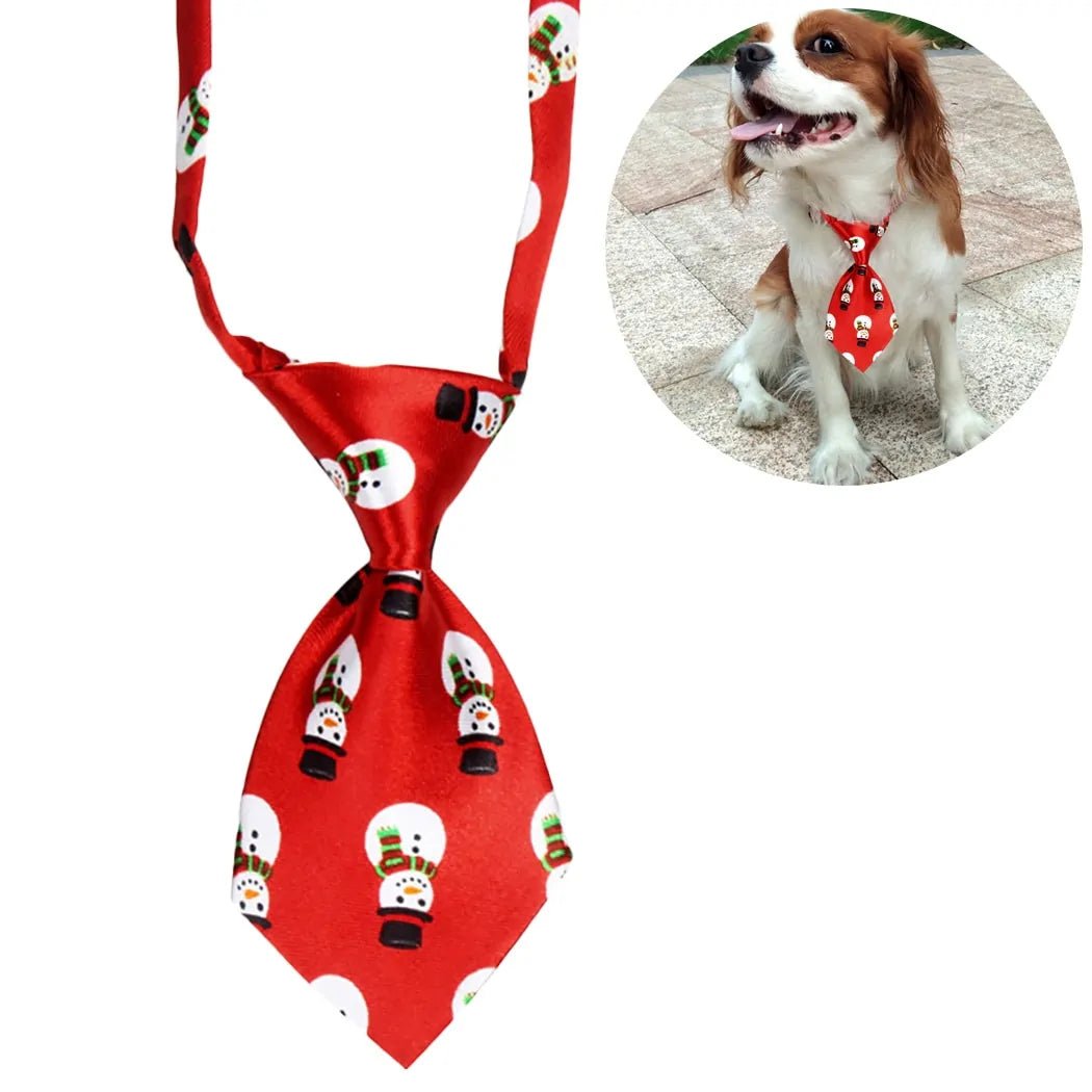 Christmas Dog Necktie - SensorySoftShop