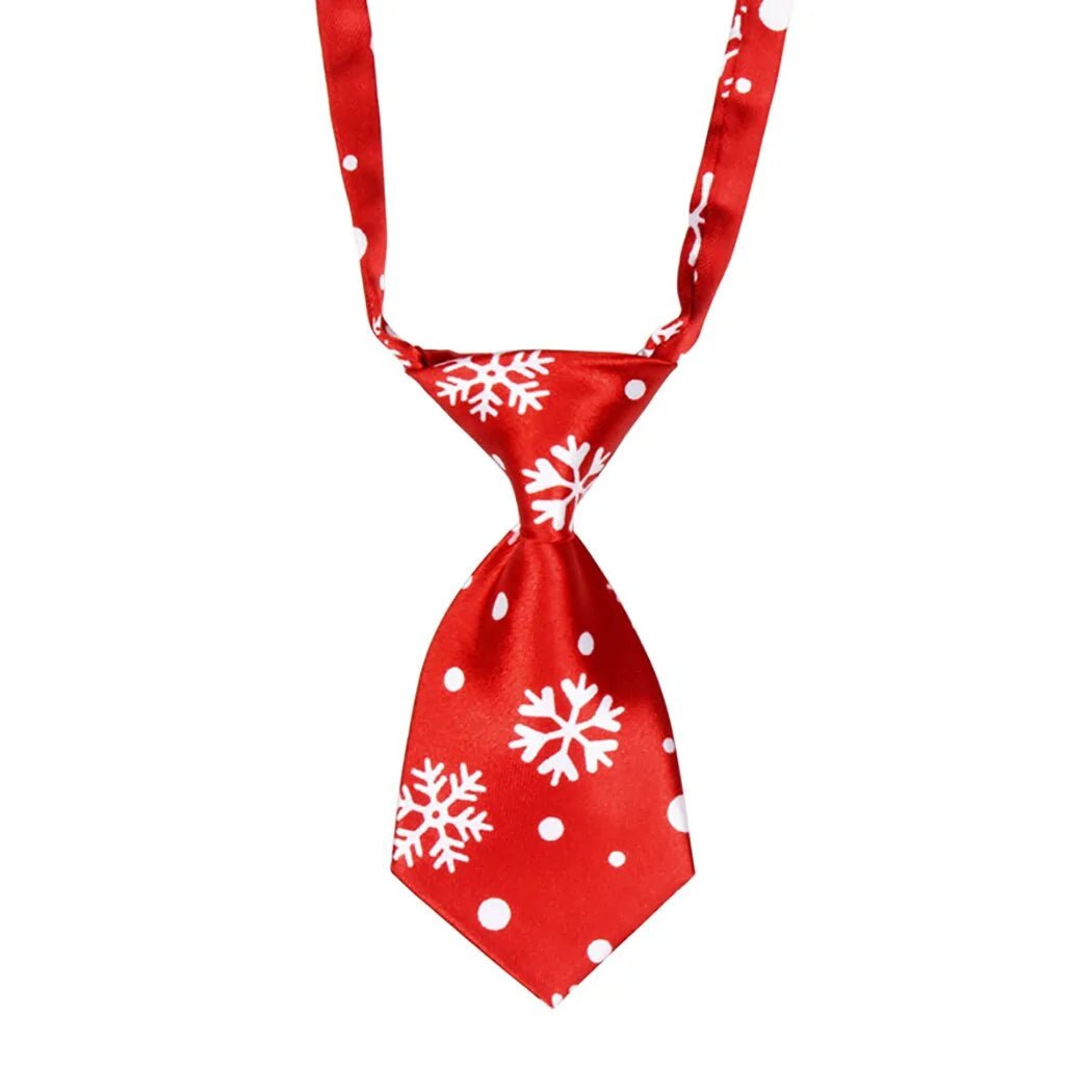 Christmas Dog Necktie - SensorySoftShop