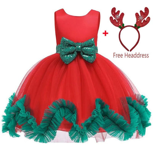 Christmas Dress For Girls - SensorySoftShop