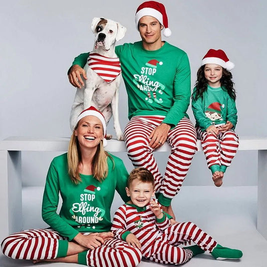 Christmas Family Pajamas Set: Matching Xmas Outfits - SensorySoftShop